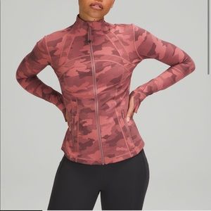 NWT Lululemon Define Jacket - Nulux Fabric - Heritage 365 Camo Brier Rose